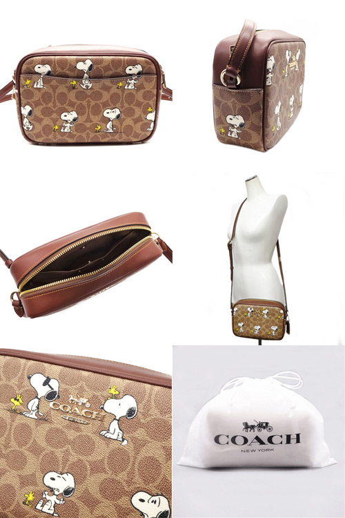 COACH（コーチ） バック 新作 新品 スヌーピー PEANUTS ショルダー