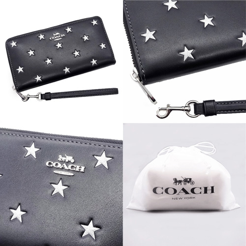 COACH COACHコーチ財布 サイフ 新作 新品 スタープリント