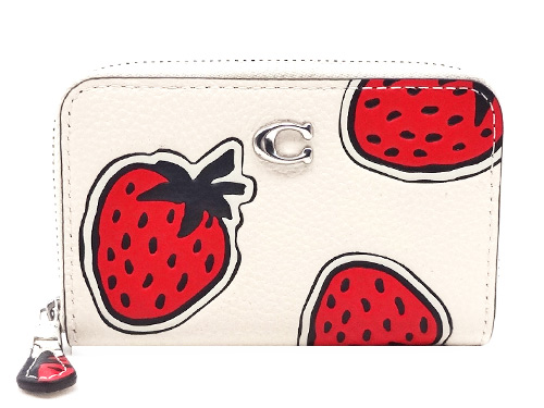 【新品】COACHコーチ★ストロベリー★ペンシルケース★いちご 特価 とっても可愛い COACH コーチ ストロベリー いちご