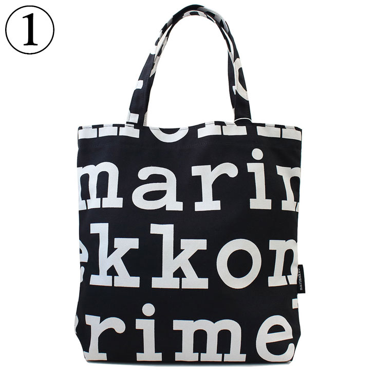 マリメッコ トートバッグ レディース ロゴ A4対応 北欧 NOTKO LOGO BAG(ノトゥコ ロゴバッグ) marimekko 047312 ブランド