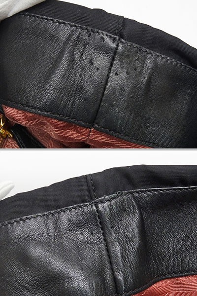 PRADA（プラダ） 美品 ナイロン リボン トートバッグ ハンドバッグ