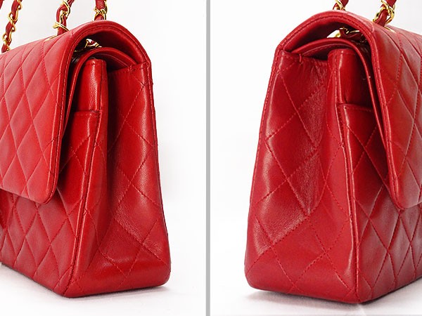 美品 シャネル マトラッセ ヴィンテージ ダブルチェーン ショルダー