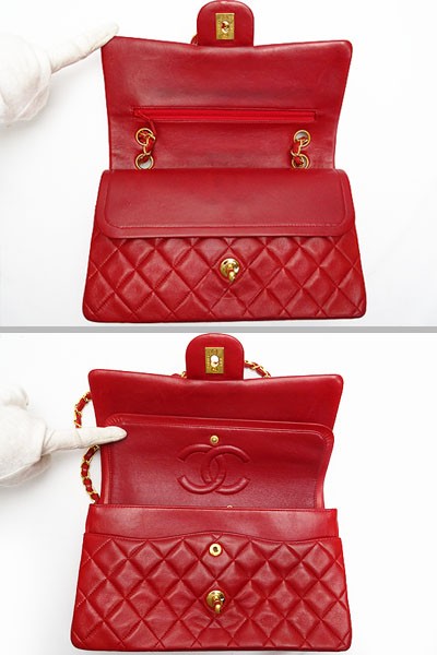 シャネル 赤 マトラッセ 楽天市場】シャネル CHANEL マトラッセ バイカラー ショルダーバッグ