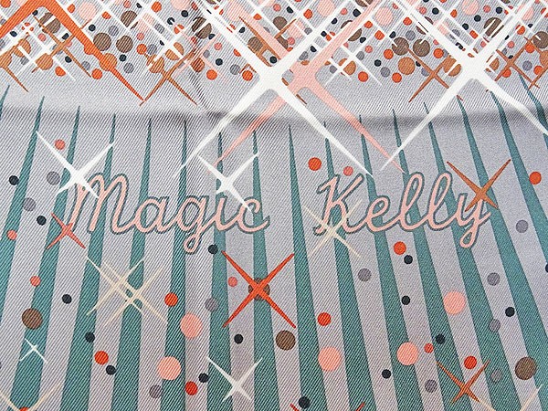 新古品 エルメス カレ90 Magic Kelly マジックケリー 大判スカーフ
