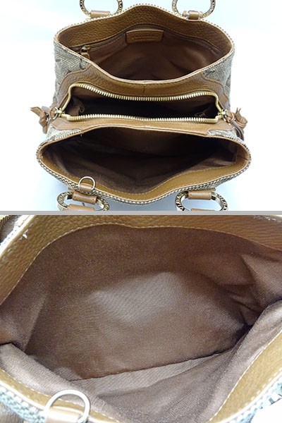 BVLGARI 美品 ブルガリ マキシレッタレ ロゴマニア 2WAY