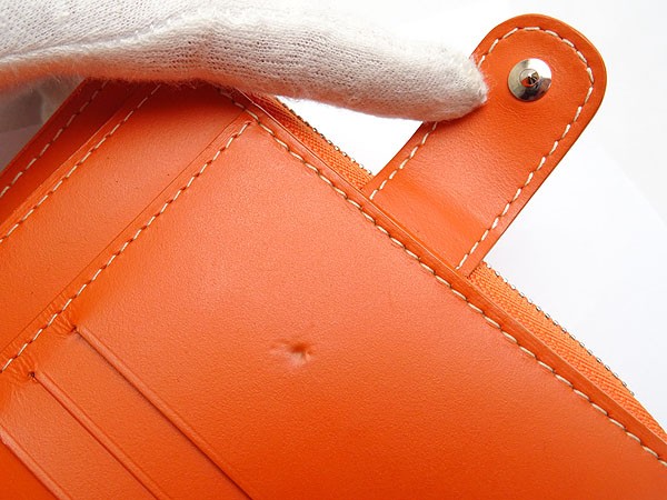 GOYARD 美品 ゴヤール チュイルリー ファスナー付き 二つ折り