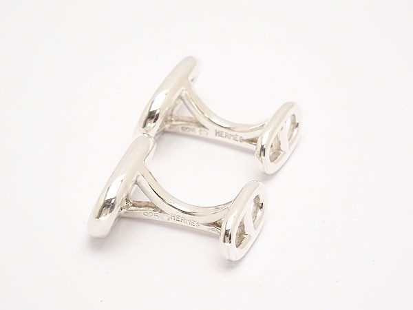 HERMES（エルメス） 磨き済み 超美品 シェーヌダンクル シルバー