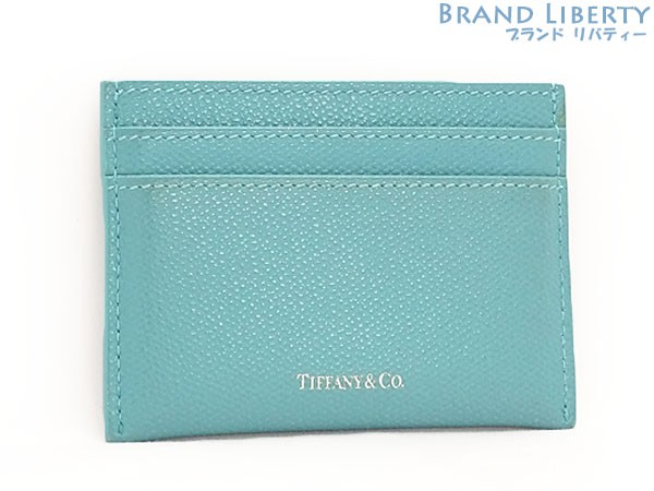TIFFANY&Co. 超美品 ティファニー レザー カードケース パス