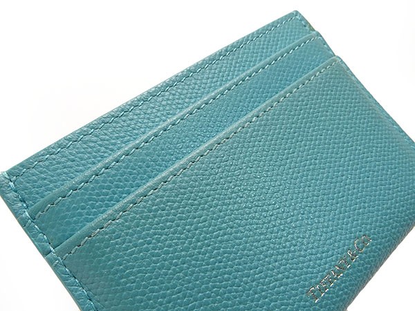 TIFFANY&Co.（ティファニー） 超美品 レザー カードケース パスケース