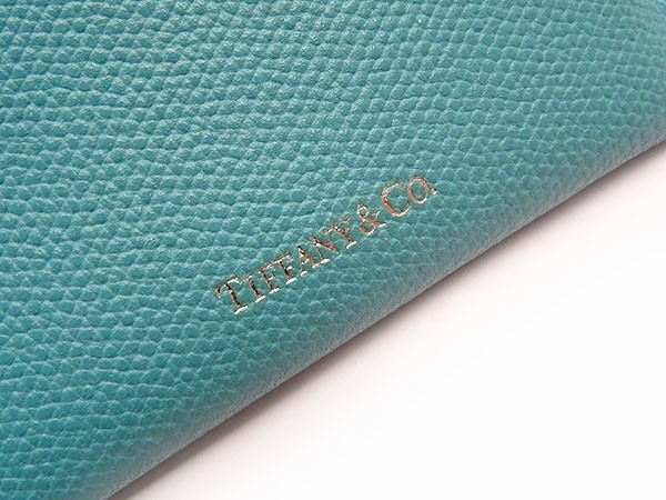 TIFFANY&Co.（ティファニー） 超美品 レザー カードケース パスケース