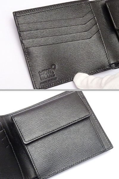 MONTBLANC（モンブラン） 新古品 ウエストサイド 二つ折り財布