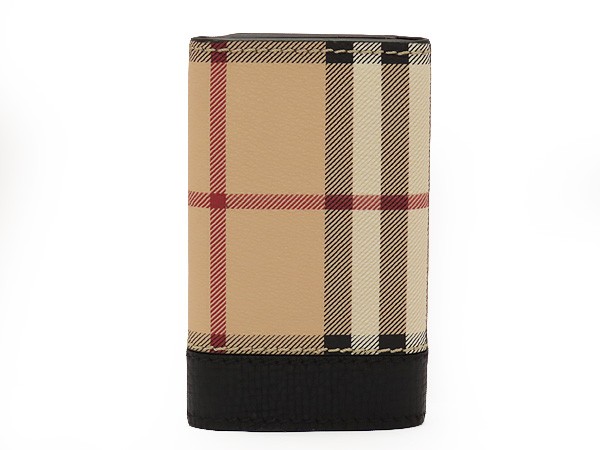 hiroronさま専用Burberry 四連リング　レザーキーケース BURBERRY バーバリー 【4030D】 4連キーケース キーリング