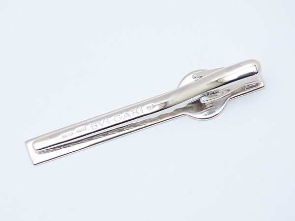 ★美品★　ブルガリ　ネクタイピン　シルバー AG925 ☆美品☆ ブルガリ ネクタイピン シルバー AG925 - メルカリ