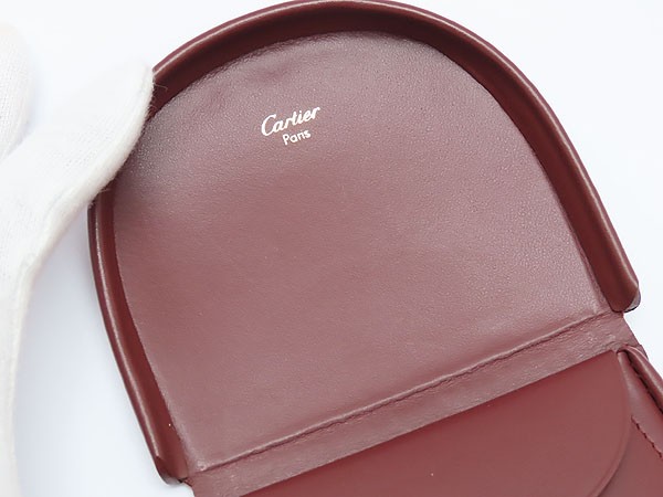 Cartier 未使用 カルティエ マストライン 馬蹄型 半円 コイン