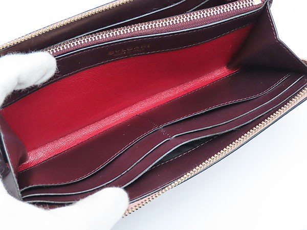 BVLGARI（ブルガリ） 美品 セルペンティ フォーエバー L字ファスナー長