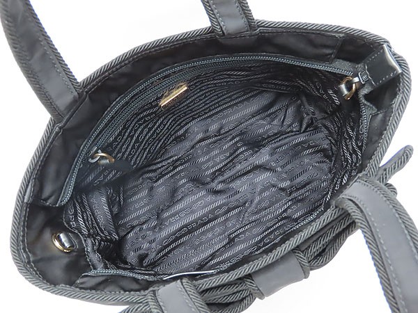 プラダ ナイロン/レザー 1BA084 2wayバッグ プラダ ナイロン/レザー 1BA084 2wayバッグ (PRADA/トートバッグ