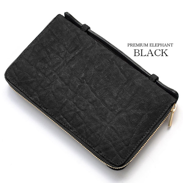 【極美品】エレファントレザー JRA公認 ハンドバッグ ブラック 極美品】エレファントレザー JRA公認 ハンドバッグ ブラック
