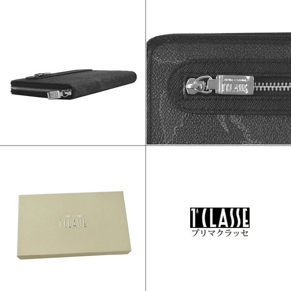 PRIMA CLASSE（プリマクラッセ） ラウンドファスナー 長財布 ブラック