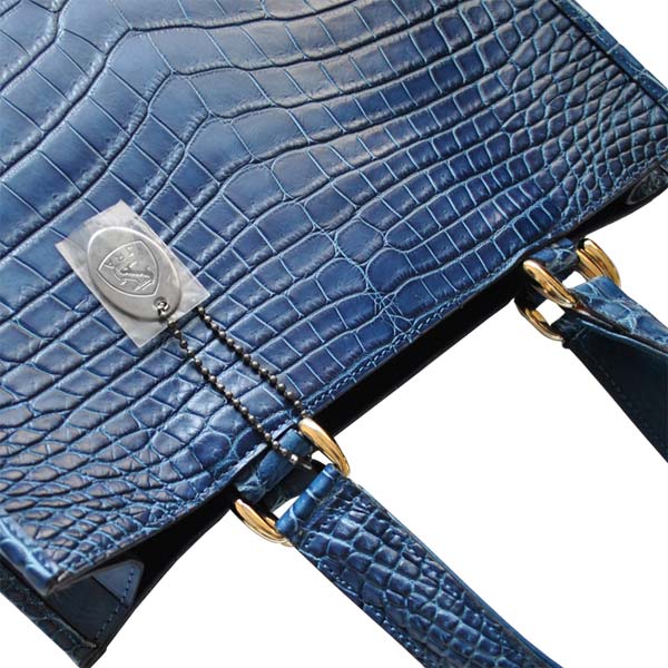 美品✨ ワニ革 ワンショルダーバッグ JRA認証付属 カイマン クロコダイル Crocodile - 美品 クロコダイル CROCODILE JRA バッグ