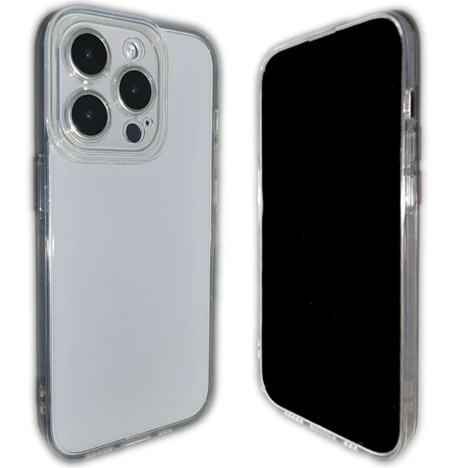 iPhone 15(無印)/15 Plus/15 Pro/15 Pro Max 透明 塩化ビニル/TPU