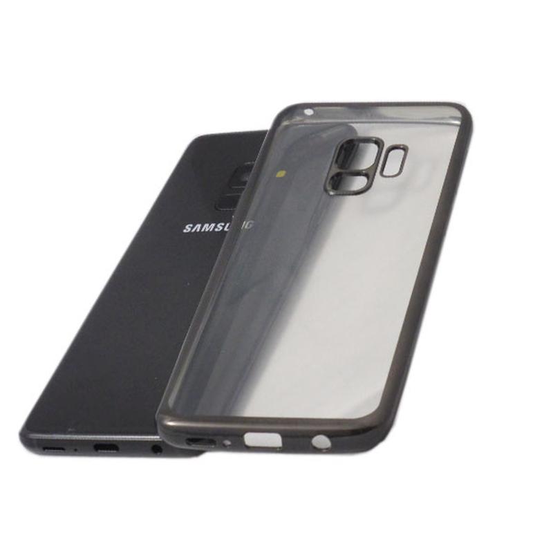 Galaxy S9 ケース クリア TPU 片面 S9+ Plus スリム 薄型 軽量 ゴム感