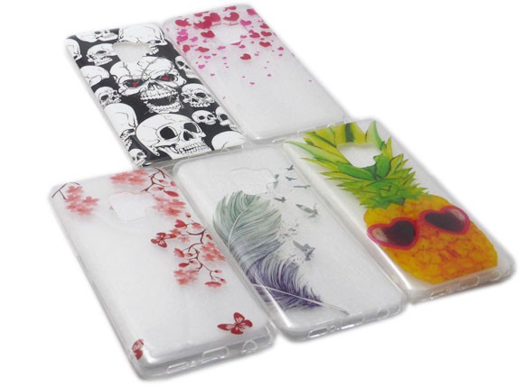 Galaxy S9+ Galaxy SAMSUNG Samsung docomo DoCoMo AUe- You jacket lustre TPU soft type case cover skull 