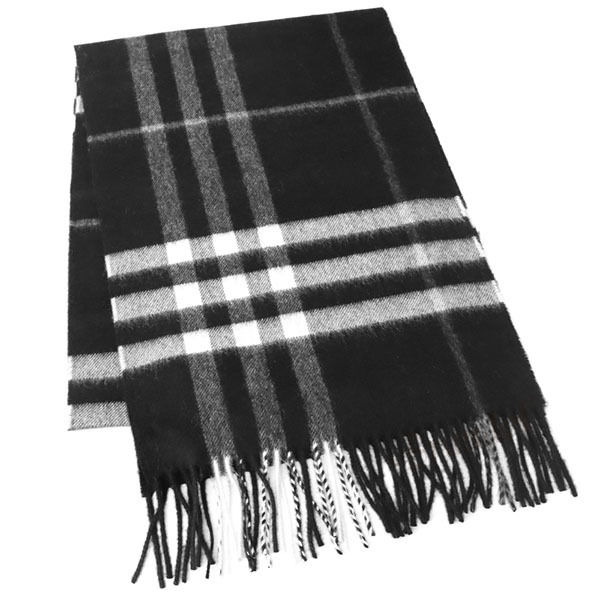 BURBERRY バーバリー マフラー ジャイアントアイコン カシミア