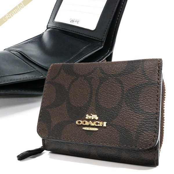 COACH 《P6倍_25日23:59迄》コーチ レディース 三つ折り財布