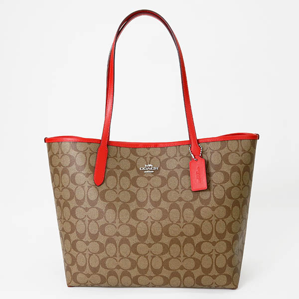 COACH コーチ トートバッグ レディース シグネチャー ミディアム