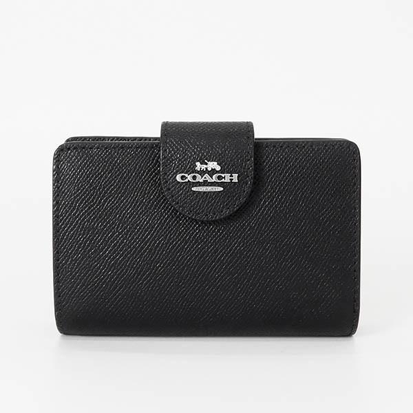COACH コーチ 二つ折り財布 レディース シンプル コンパクト