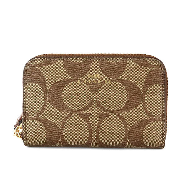 COACH コーチ 小銭入れ レディース シグネチャー ラウンド
