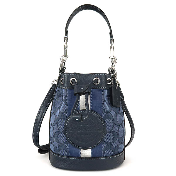 コーチ COACH ショルダーバッグ レディース シグネチャー Mini Dempsey 巾着バッグ ミニ ロゴ 各色 C8322