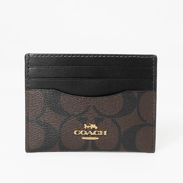 COACH コーチ カードケース レディース シグネチャー キャンバス