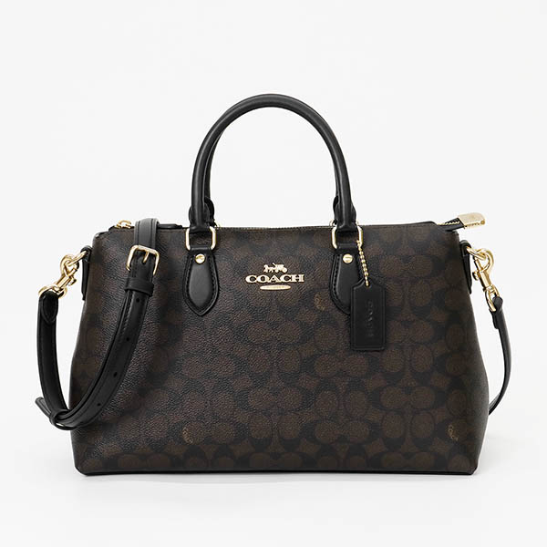 ✨美品✨COACH コーチ ハンドバッグ ミニバッグ がま口 ビジュー