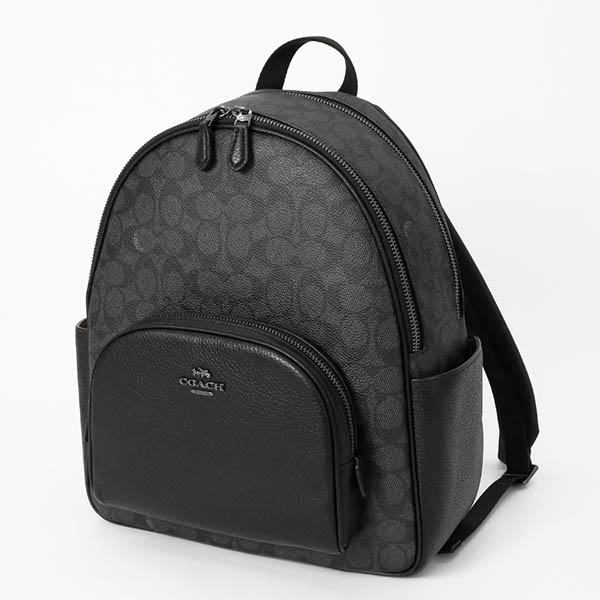 未使用 COACH 黒 レザー リュック レディース コーチ リュック レディース（レディースファッション