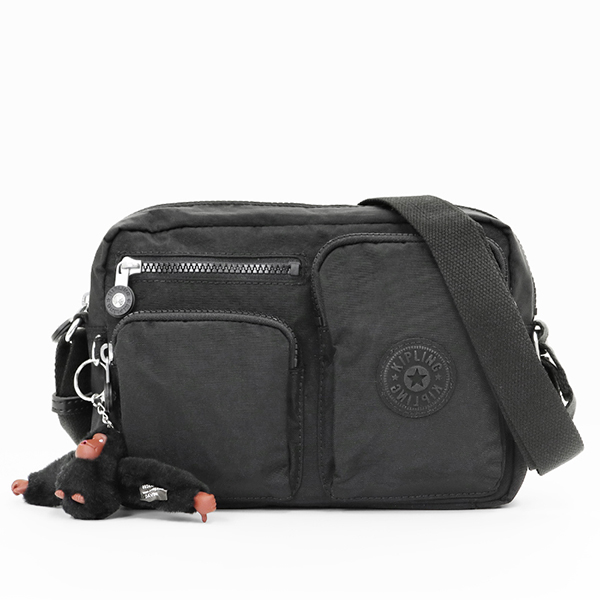 Kipling ブラック ショルダーバッグ　未使用 中古・古着通販】Kipling (キプリング) ショルダーバッグ｜ブランド