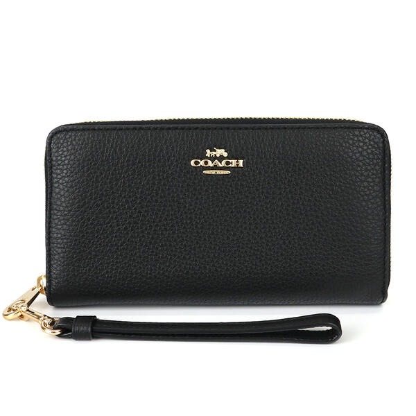 COACH コーチ 財布 レディース 長財布 アウトレット ネイビー