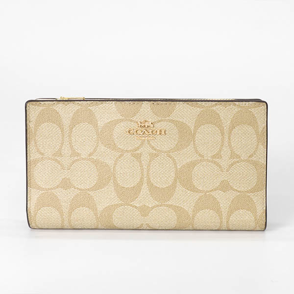 COACH 《クーポン配布中》コーチ 長財布 シグネチャー スリム COACH 《クーポン配布中》コーチ 長財布 シグネチャー スリム