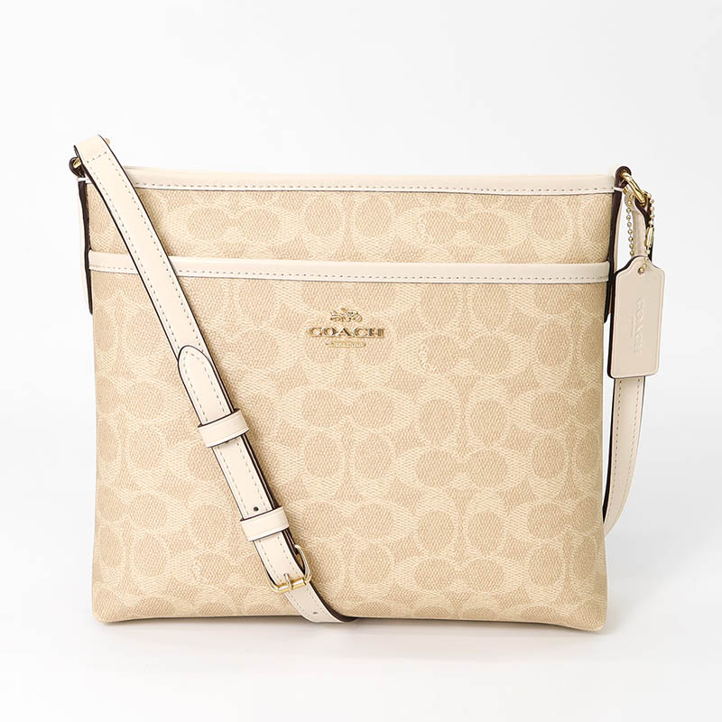 COACH（コーチ） ショルダーバッグ シグネチャー ファイルバッグ