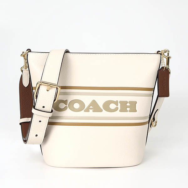 《P8倍_2日23:59迄》コーチ ショルダーバッグ COACH ロゴ ローガン ダッフル ブラック/ホワイト レディース CH248