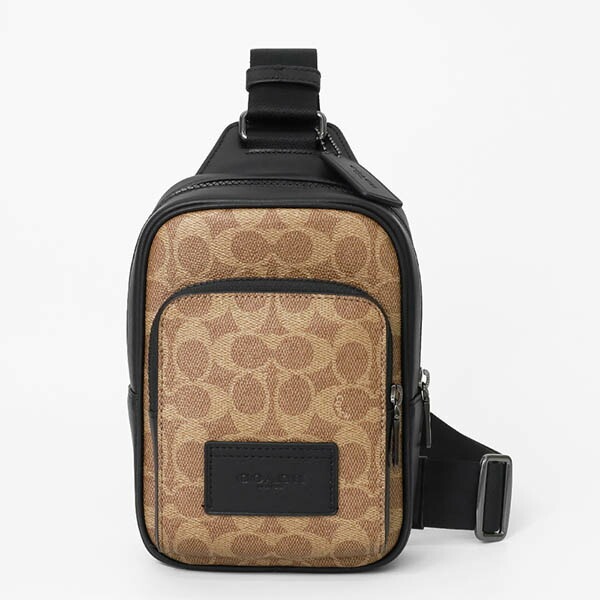 COACH コーチ ボディバッグ シグネチャー 縦型 スリング 各色