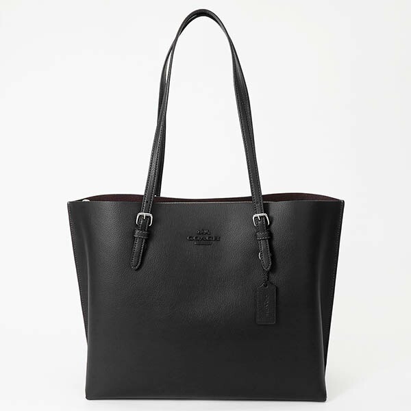 COACH コーチ トートバッグ レザー ブラック : ブランドスクエア
