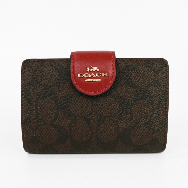 COACH 《クーポン配布中》コーチ 二つ折り財布 ミディアム