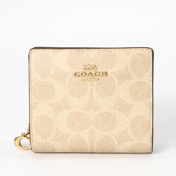 ◯未使用品 COACH シグネチャー キャンバス 二つ折り 財布 COACH（コーチ） 二つ折り財布 シグネチャー キャンバス スナップ