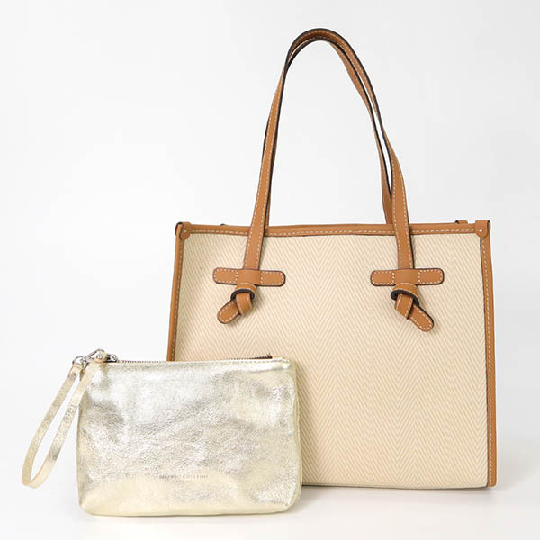 GIANNI CHIARINI トートバッグ バッグ S MARCELLA ベージュ GIANNI CHIARINI ジャンニ キアリーニ トートバッグ MARCELLA