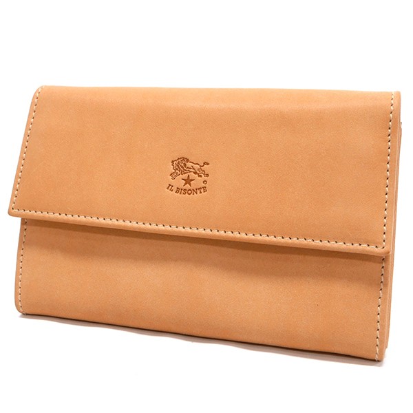IL BISONTE（イルビゾンテ） 二つ折り財布 本革 レザー カードポケット