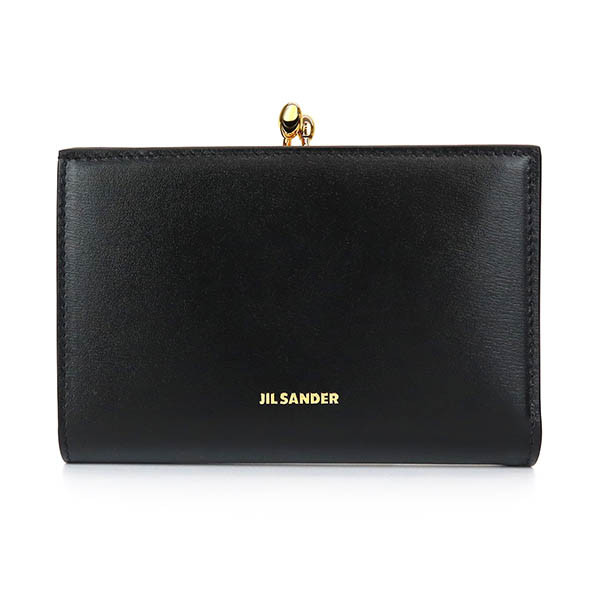 正規 JIL SANDER スモール コンパクト レザー 財布 625P▲ JIL SANDER ジルサンダー 二つ折り財布 Tangle タングル