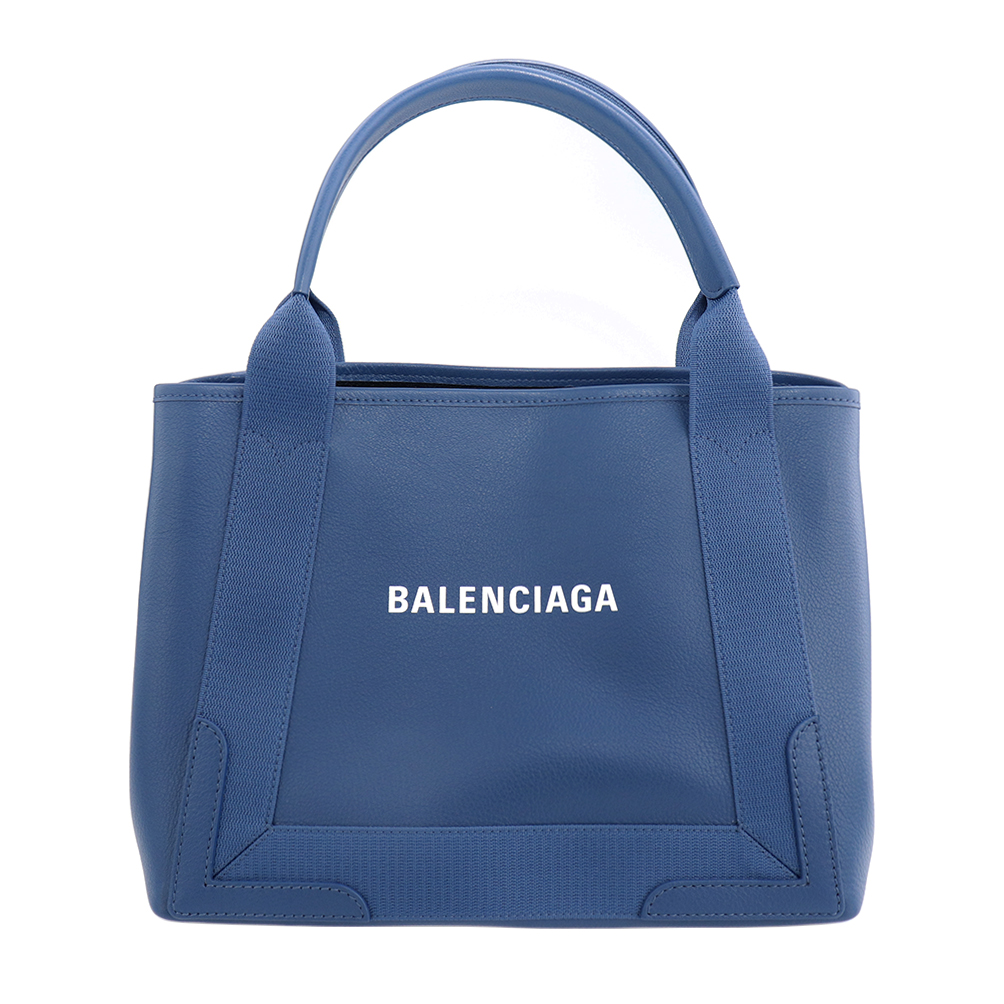 BALENCIAGA（バレンシアガ） トートバッグ ネイビーカバ Sサイズ