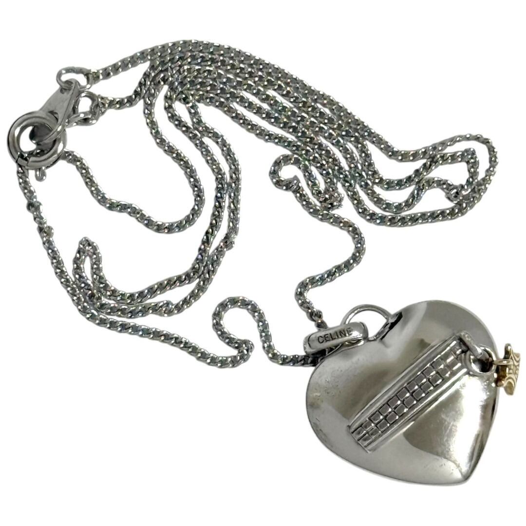 美品CELINEモチーフ ネックレス トリオンフハートスター 楽天市場】CELINE セリーヌ ネックレス 46W633NCB.35RO レディース