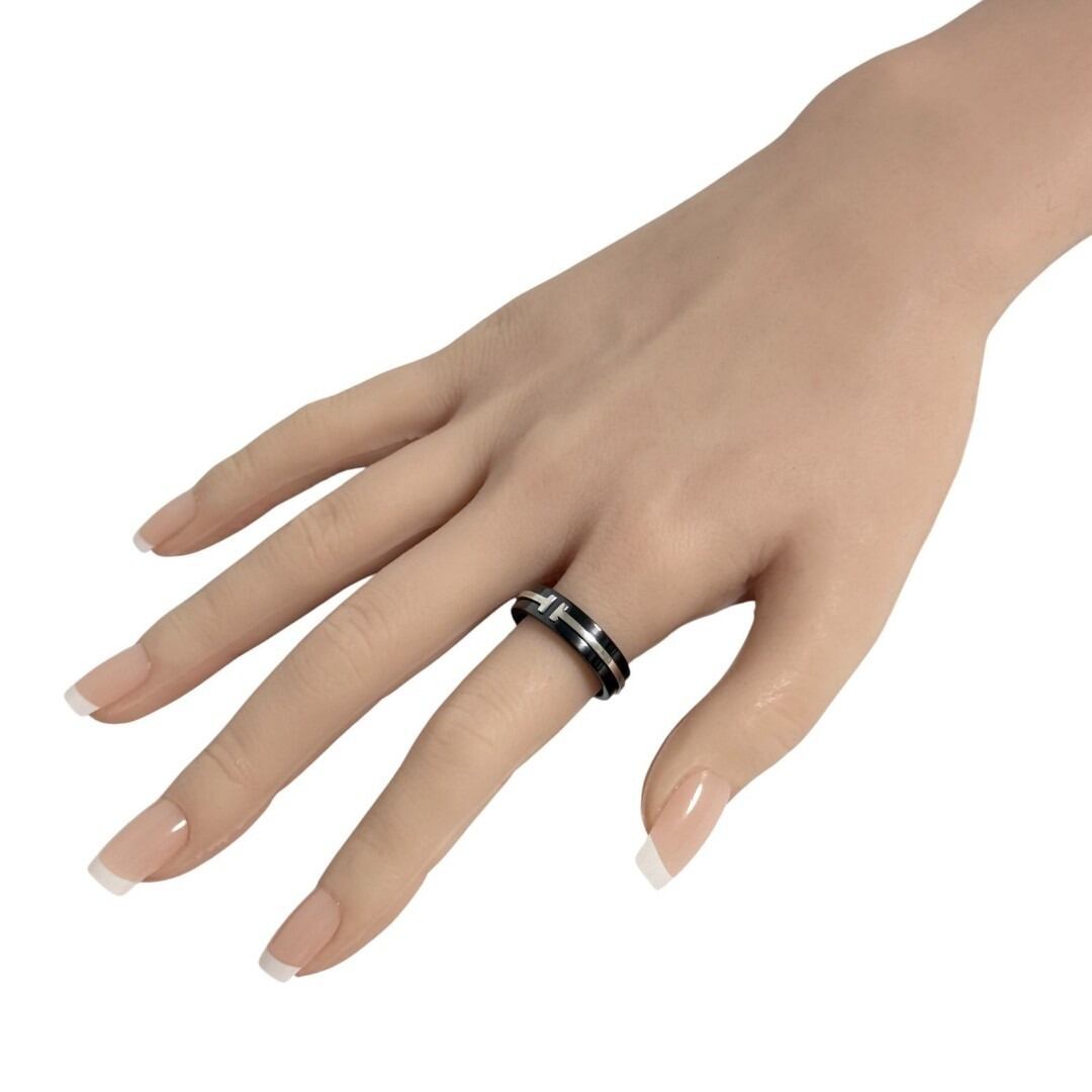 TIFFANY&Co.（ティファニー） メンズ T TWO リング 17号 シルバー